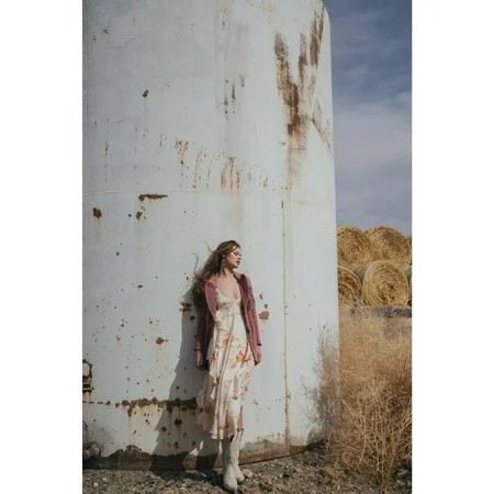 Free People Women s Audrey Embroidered Floral Sleeveless Dress Ivory Small US | Walmart (US)