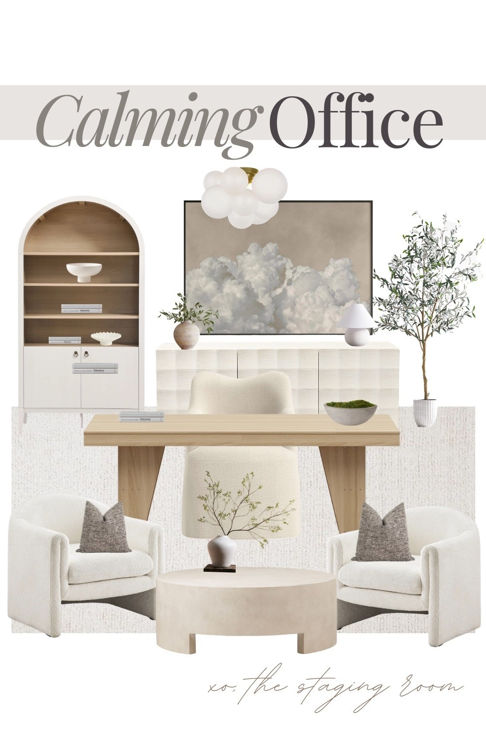 Calm home office with warm neutrals and soft textures
home office, modern home office, home office ideas, neutral home office, home office decor, calming home office, organic modern office, minimalist home office, home workspace, office decor, wood desk, office chair, boucle chair, accent chair, office storage, bookshelf, office shelf, desk setup, neutral home decor, cozy home office, interior design

#LTKHome #LTKSaleAlert