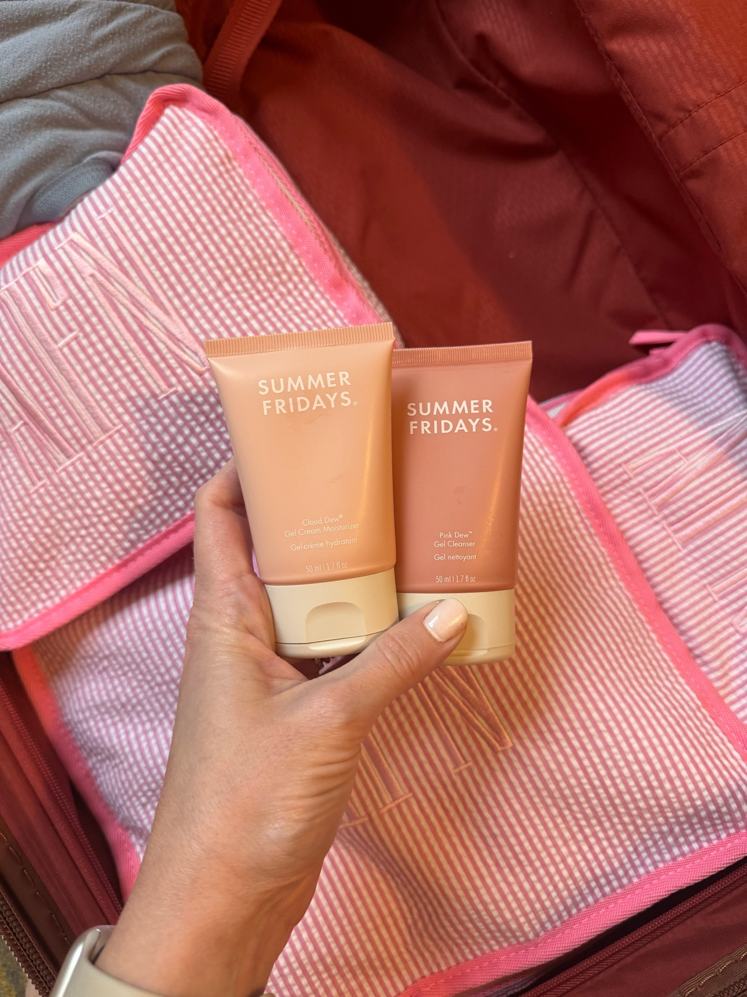 This face wash & moisturizer smell delicious and are great for dry skin! Plus the perfect travel size 

#LTKmorningroutine #LTKgrwm #LTKTravel
