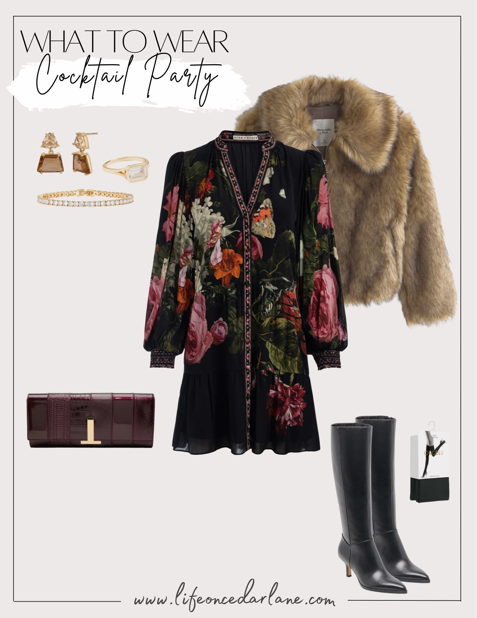 Loving this gorgeous dress! Perfect for Thankdgiving, a cocktail party or holiday event!

#holidaylook #thanksgivinglook 

#LTKFindsUnder100 #LTKOver40 #LTKHoliday