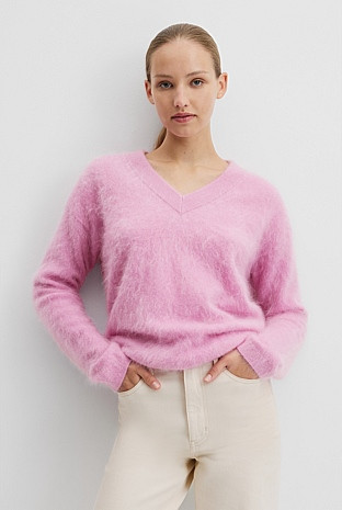 Cashmere V-Neck Knit | Country Road