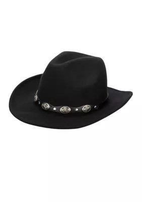 San Diego Hat Company Women's Concho Cowboy Hat | Belk