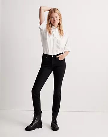Mid-Rise Stovepipe Jeans in Lunar Wash: Instacozy Edition | Madewell