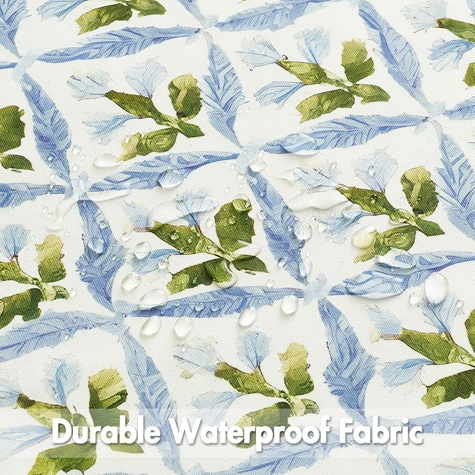 MIULEE Outdoor Waterproof Throw Pillow Covers Block Print Pillowcases Boho Floral Accent Decorati... | Amazon (US)