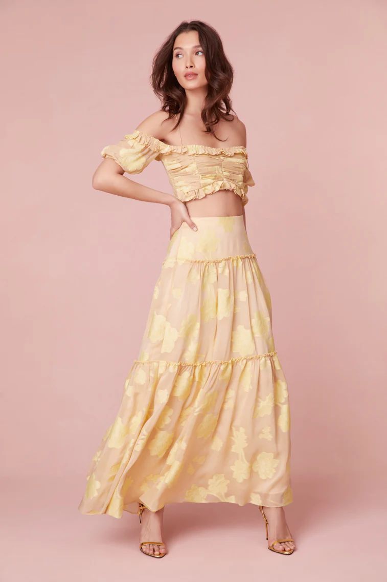 Banti Floral Maxi Skirt | LOVESHACKFANCY