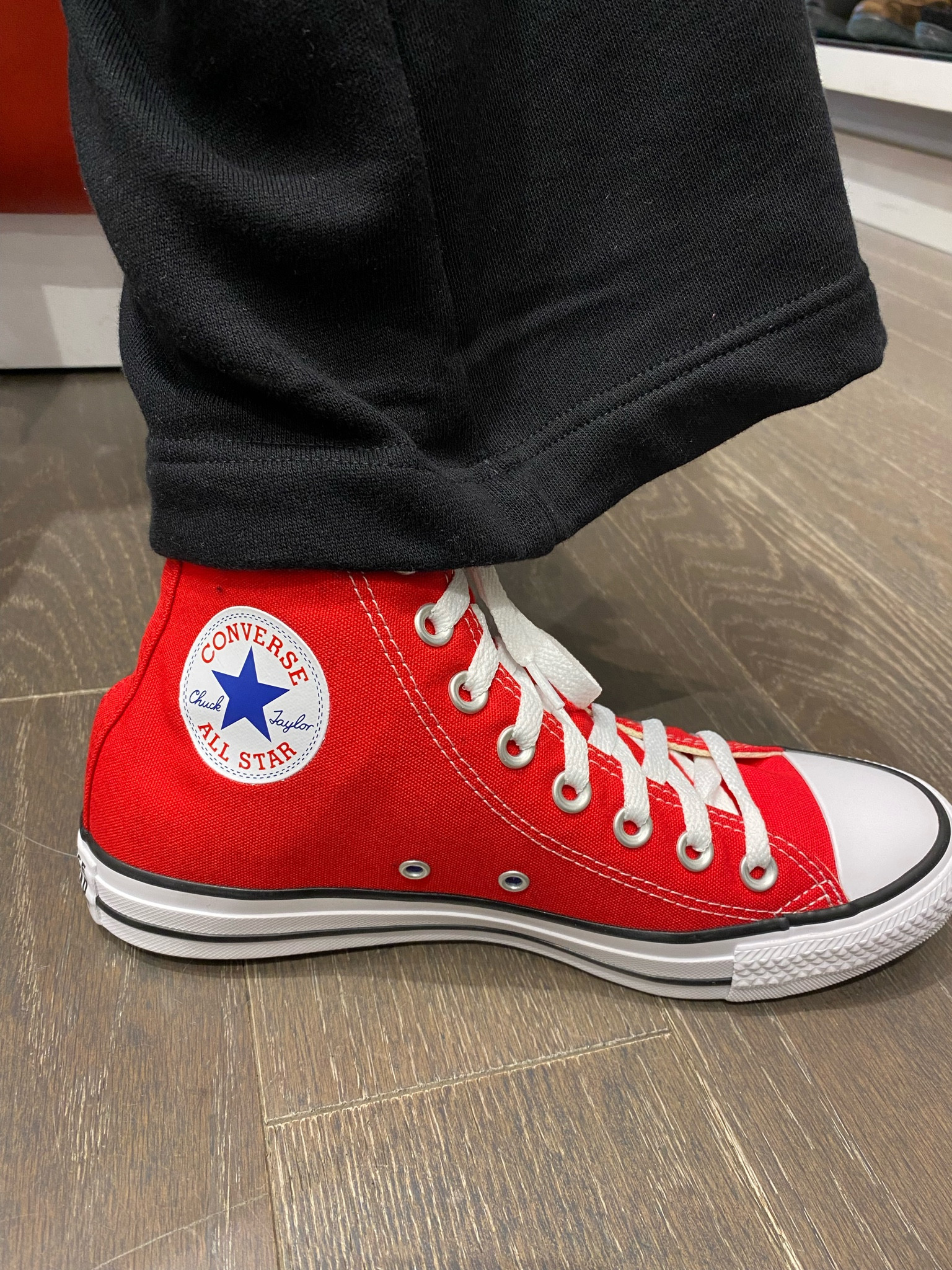 My teen loves her Chucks. These are her red pair, but she has purple ones & yellow ones too.

Shown: size 8.5

#LTKstyletip #LTKfamily #LTKcanada