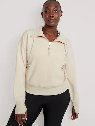 Dynamic Fleece Half-Zip Sweatshirt for Women | Old Navy (CA)