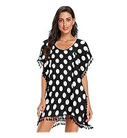 Yellow Buffalo Plaid Bathing Suit Cover Ups for Women Beach Swimsuit Cover up Beachwear S | Amazon (US)
