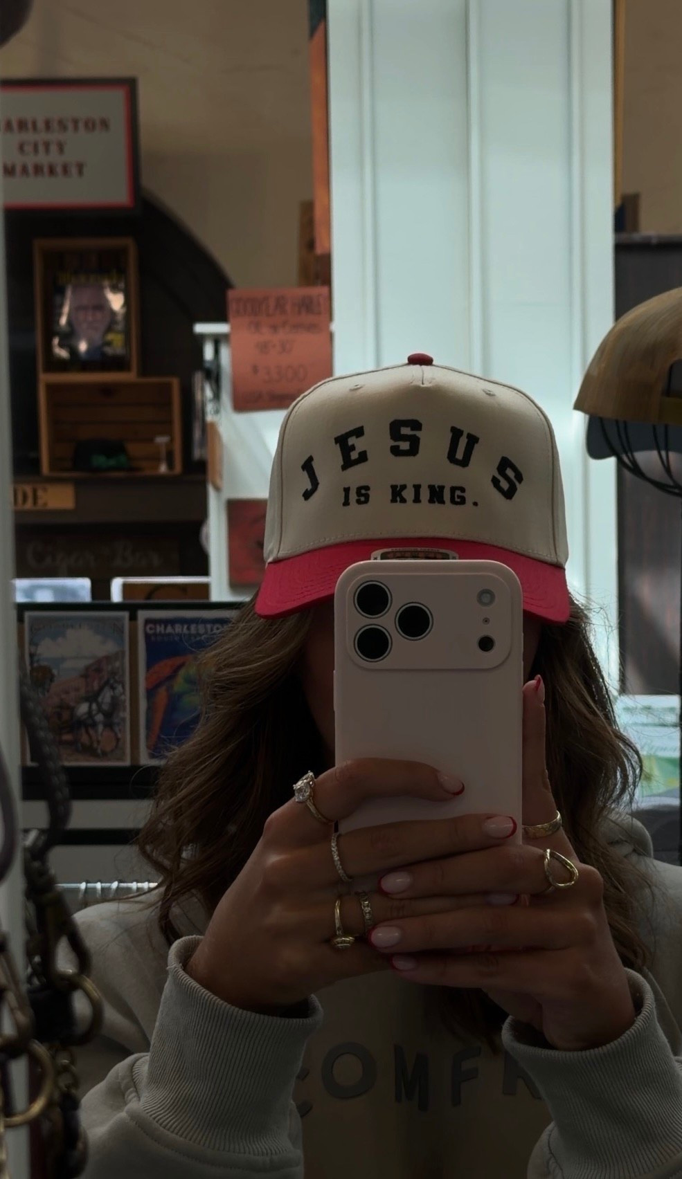 vintage Jesus is King ball cap

#LTKActive #LTKootd #LTKTravel