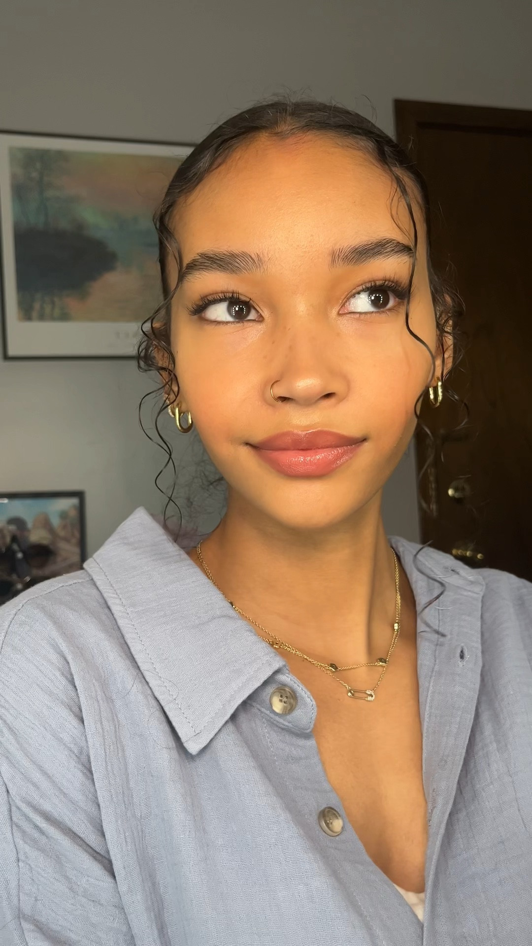 Products I used for my slick back!