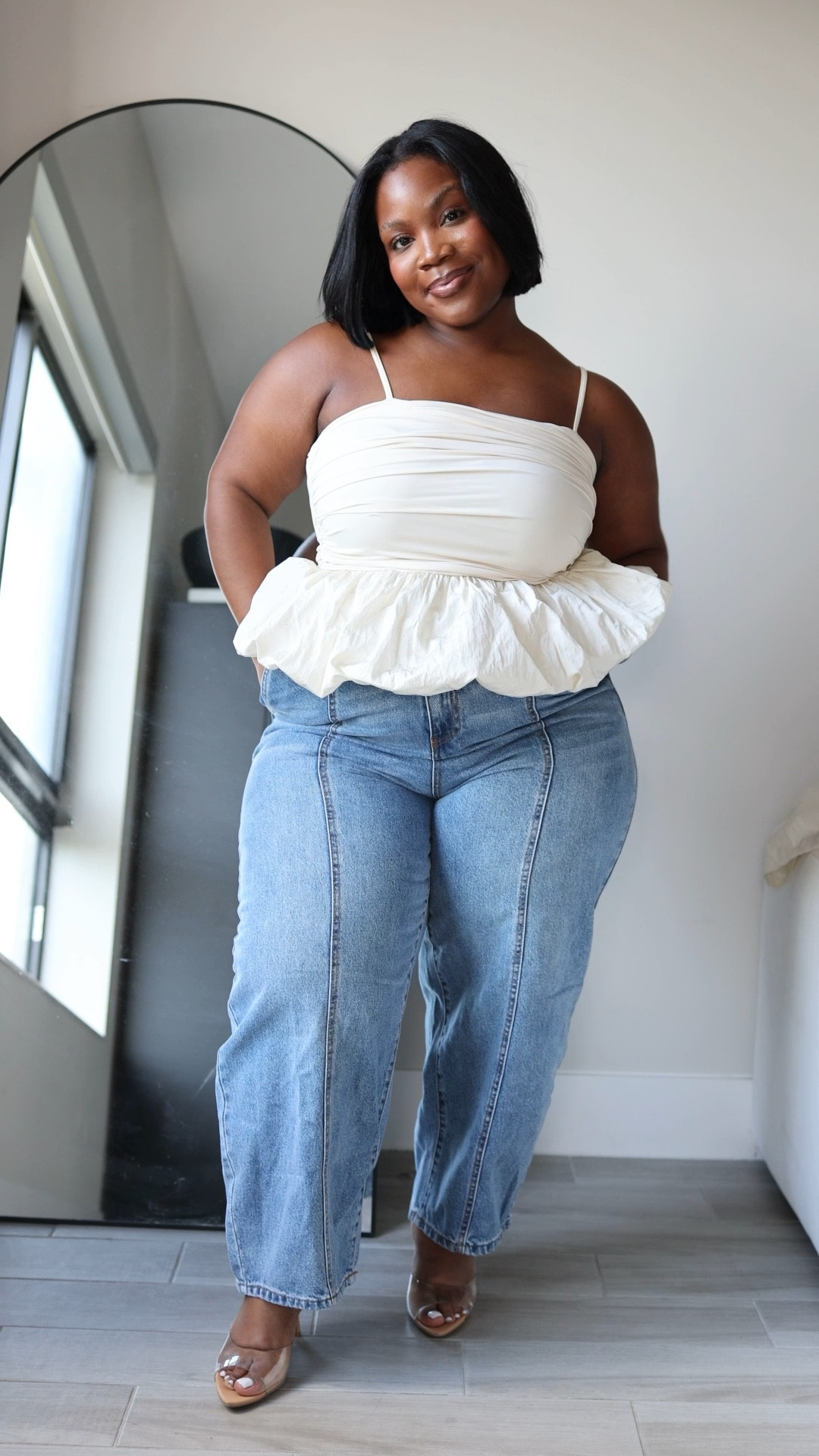 Trying Target’s latest Future Collective drop on a curvy midsize meets plus-size body! 

#LTKMidsize #LTKPlusSize #LTKFindsUnder50