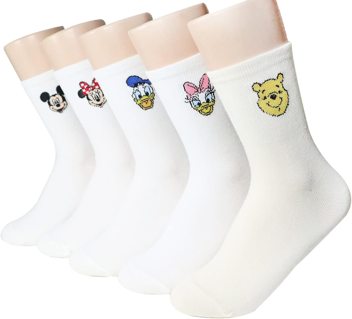 Socksense Cartoon Character Series Women's Original Crew Socks | Amazon (US)