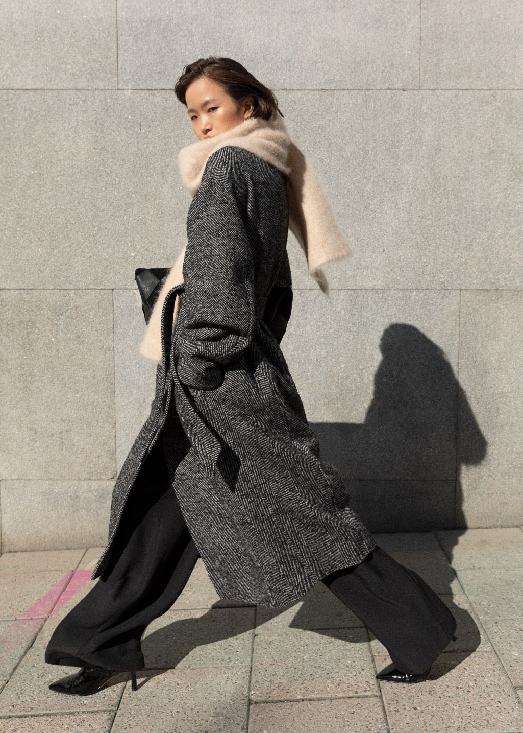 Voluminous Belted Wool Coat | & Other Stories US