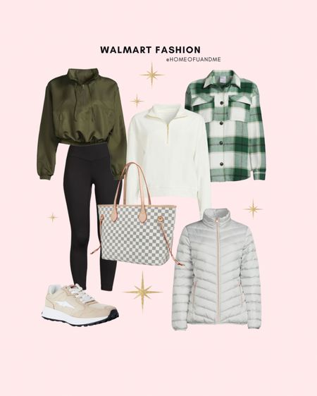 Casual cute and cozy ✨ I love these Walmart finds. I sized up to a medium on the green wind breaker because I didn’t want it to short and it’s perfect! @walmartfashion #walmartpartner #walmartfashion @shop.ltk #liketkit liketk.it/homeofuandme   

Follow my shop @homeofuandme on the @shop.LTK app to shop this post and get my exclusive app-only content!

#liketkit 
@shop.ltk
https://liketk.it/3Un27

#LTKfit #LTKunder50 #LTKstyletip