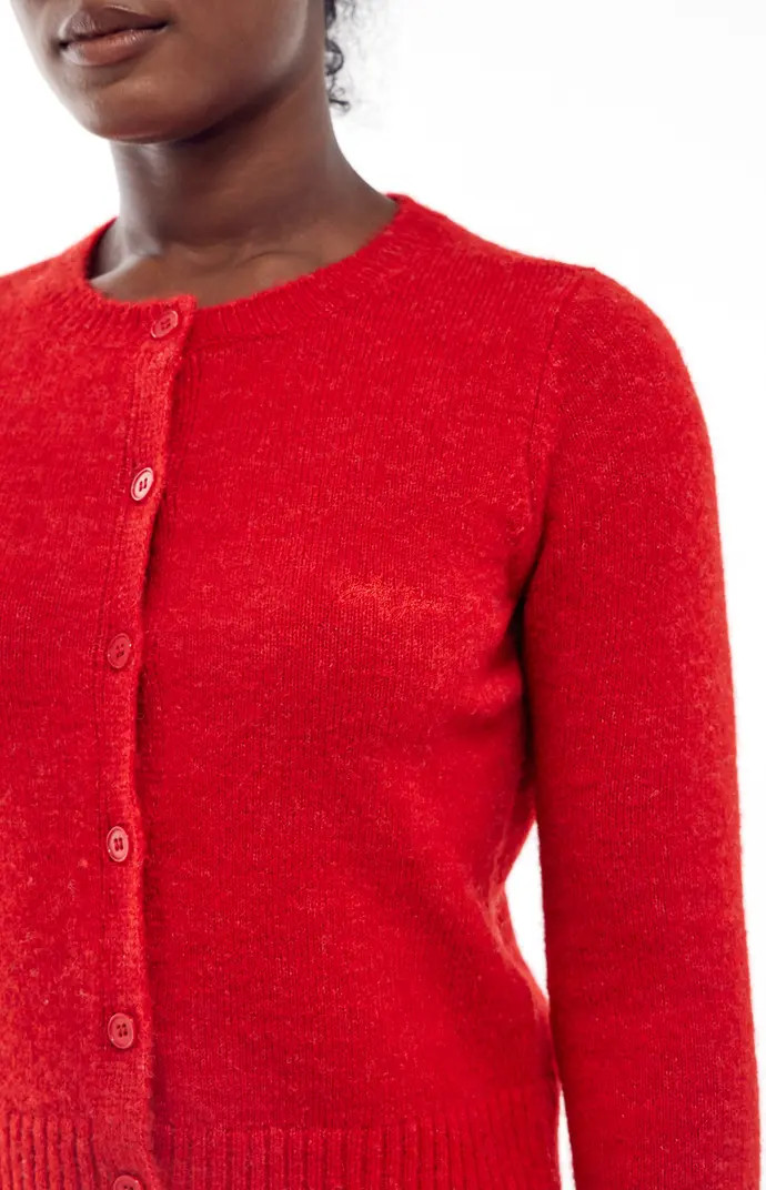 Cozy Crewneck Cardigan | Nordstrom