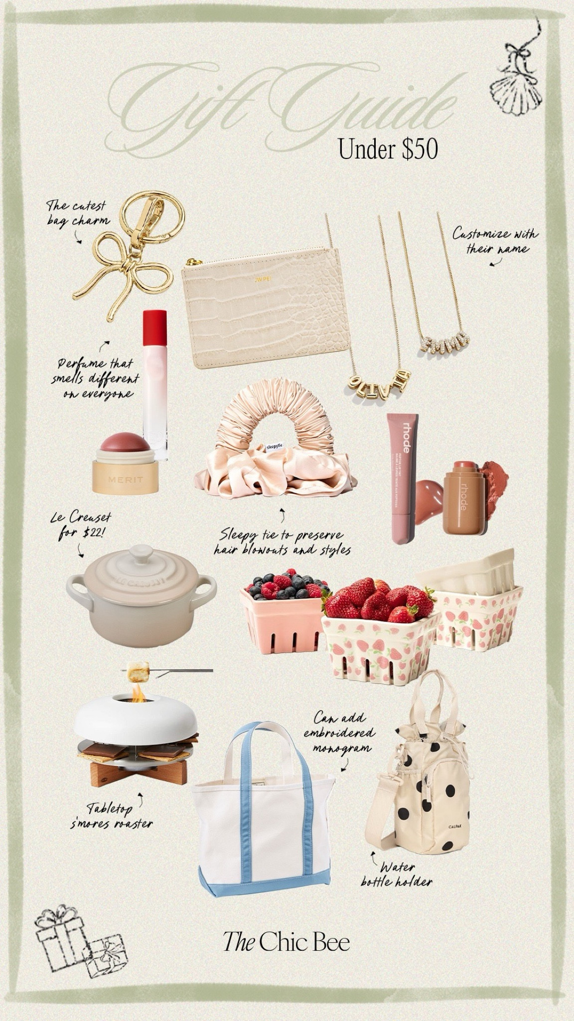 last minute gift guide and holiday gift ideas for her under $50 

 #LTKGiftGuide #LTKHoliday #LTKFindsUnder50