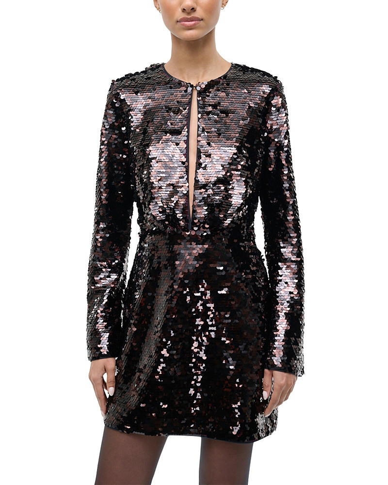 Staud Fifi Sequined Front Slit Dress | Bloomingdale's (US)