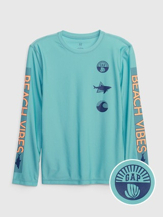 Kids Recycled Swim Rash Guard | Gap (US)