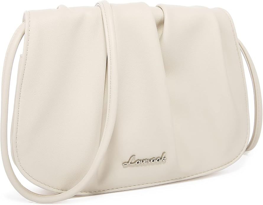 Women's Cloud Dumpling Bag Small Crossbody Purses Soft PU Leather Pouch Clutch Purse Shoulder Bag | Amazon (US)