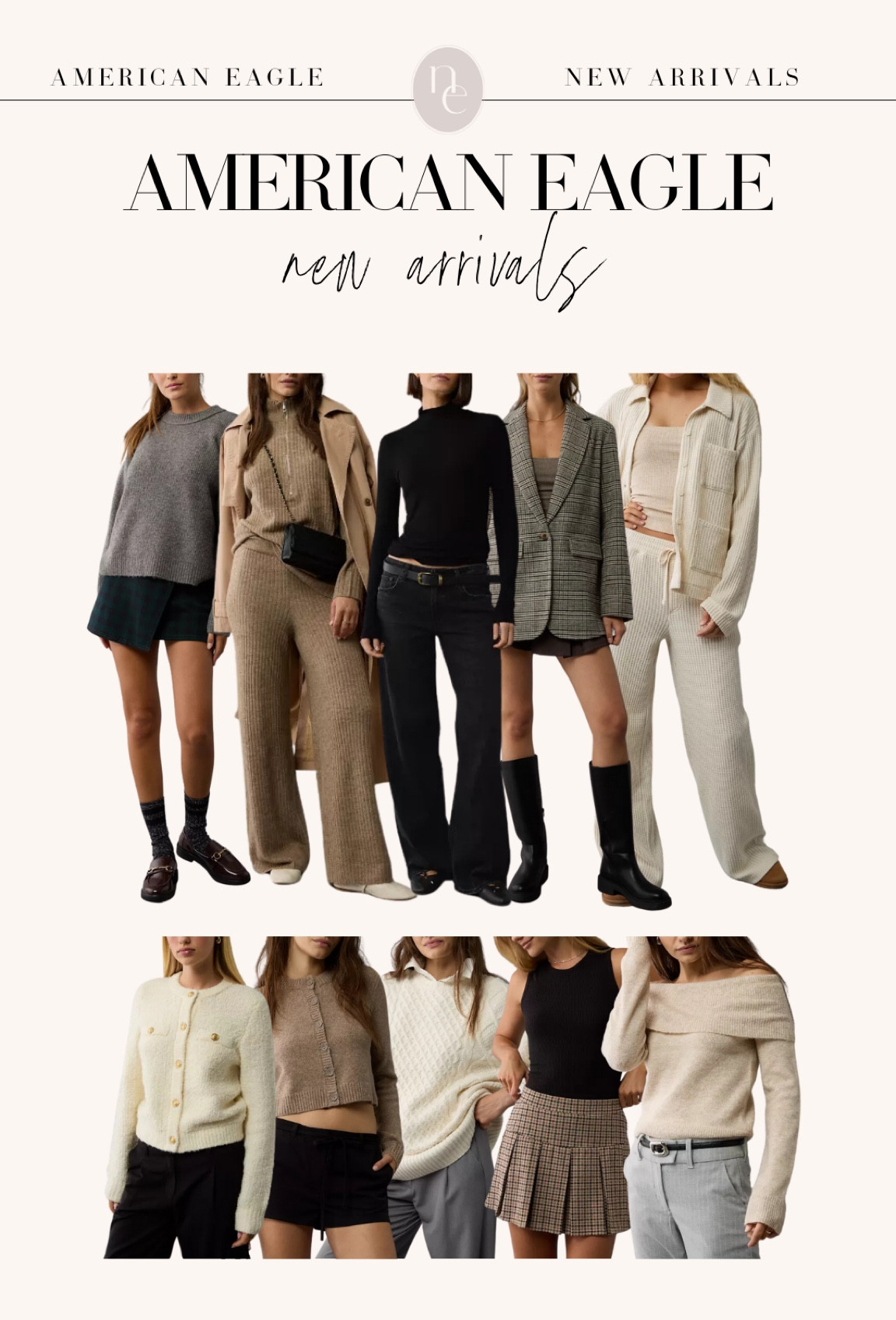 American Eagle new arrivals 🤍


Fall fashion
Fall outfit 
Casual outfit 
Sweater 

#LTKStyleTip #LTKFindsUnder100