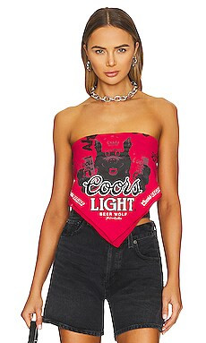 The Laundry Room Ahroooo Bandana in Vintage Red from Revolve.com | Revolve Clothing (Global)