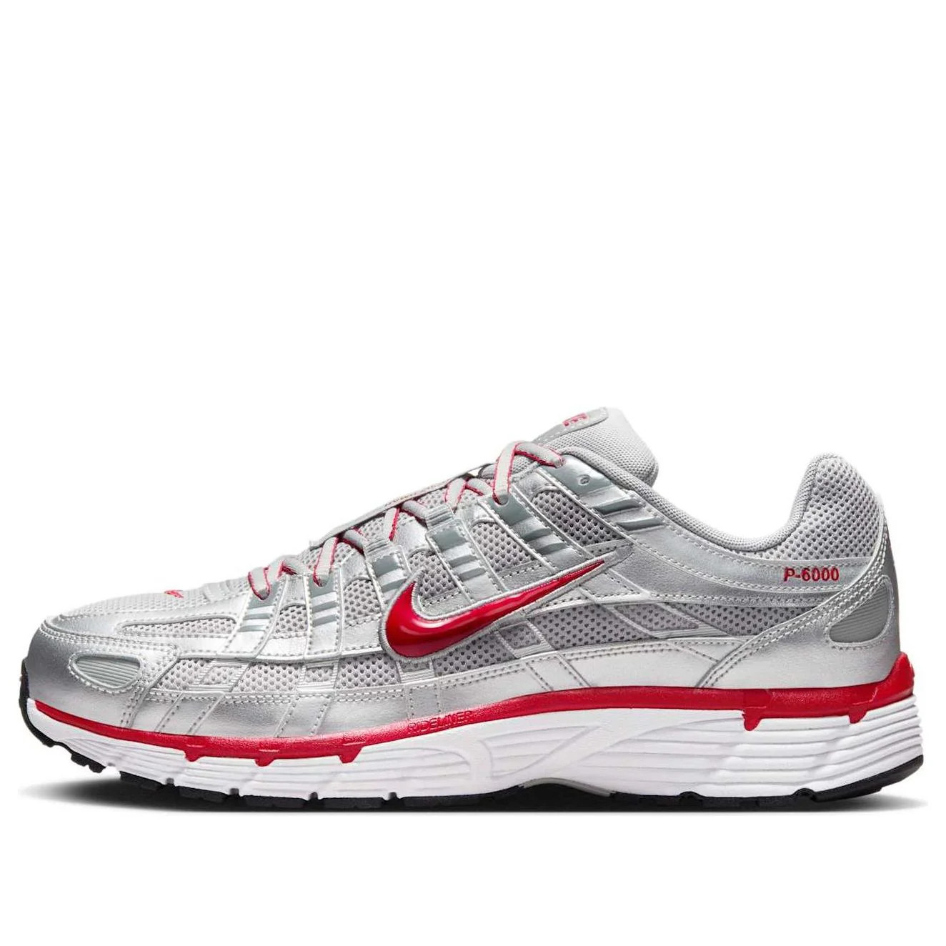NIke P-6000 'Metallic Silver Cool Grey Red' CD6404-024 | KICKS CREW