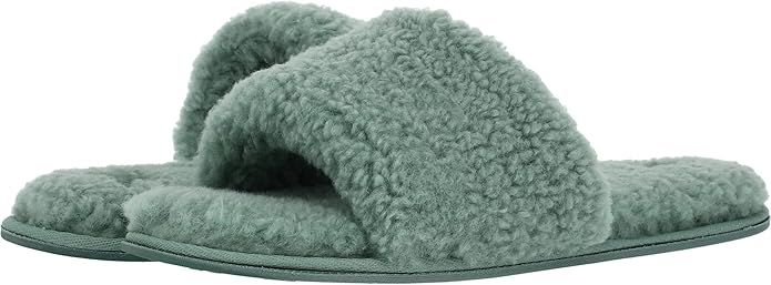 MUK LUKS Women's Franki Slide-Eucalyptus Slipper | Amazon (US)