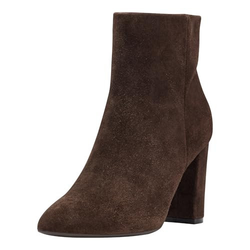 Marc Fisher Women's Glorena Bootie, Medium Brown Suede 211, 7 | Amazon (US)
