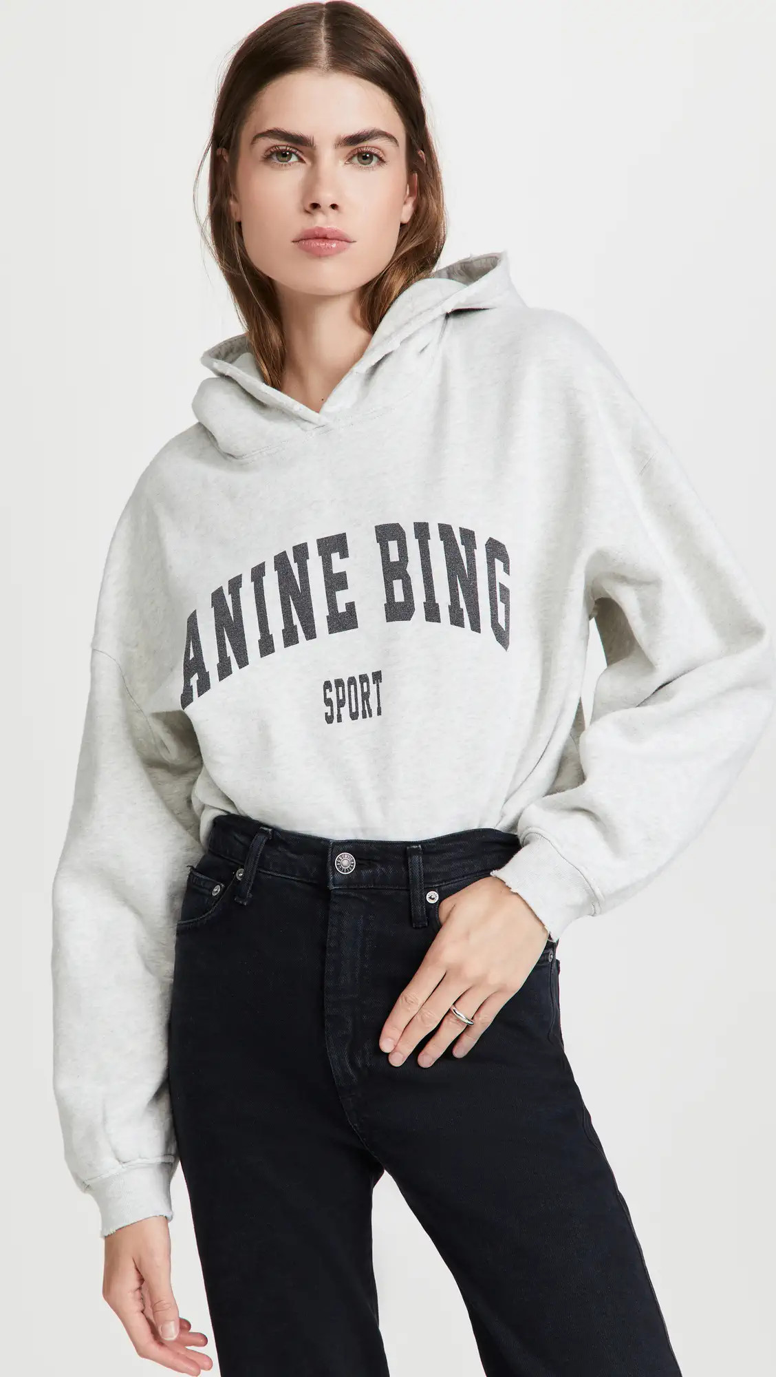ANINE BING Harvey Sweatshirt' | Shopbop | Shopbop
