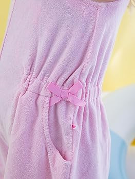 Amazon.com: RuffleButts Girls Terry Cover-Up Romper - Pink, 5: Clothing, Shoes & Jewelry | Amazon (US)