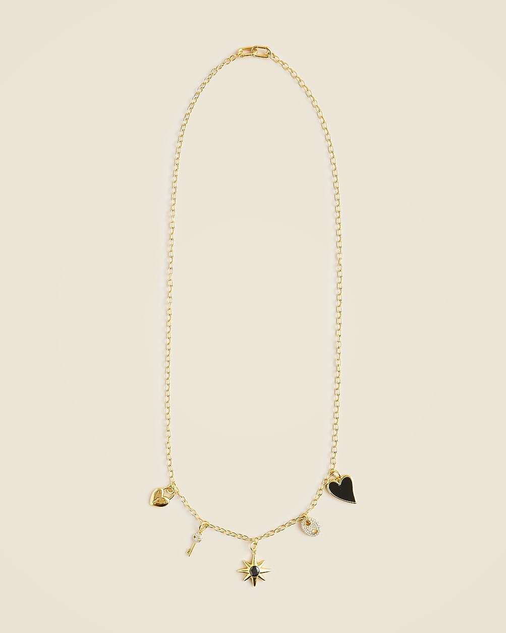 Mixed-charm necklace | J. Crew US