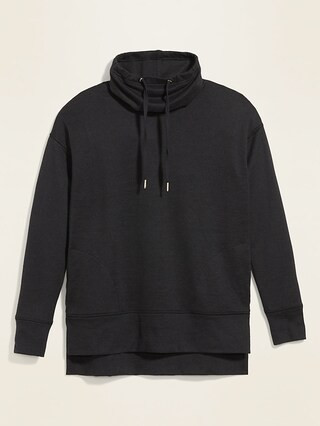 Sweater-Knit Mock-Neck Tunic Sweatshirt for Women | Old Navy (US)