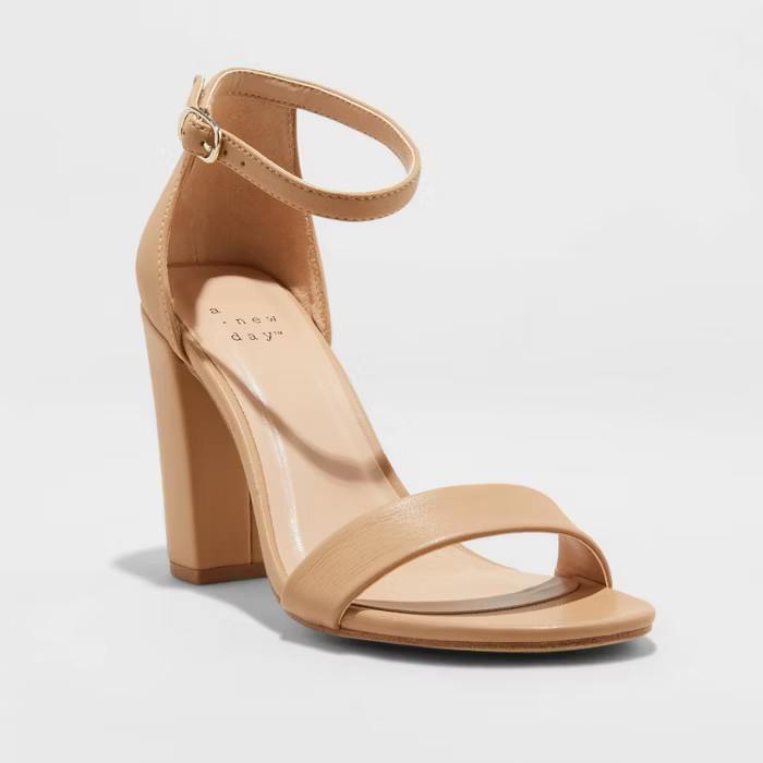 Women's Ema High Block Heeled Pumps - A New Day™ | Target