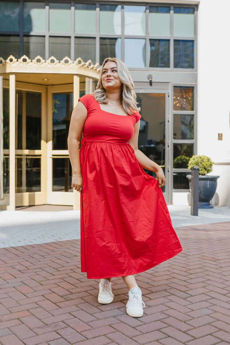 Phoenix Midi Dress | Vestique