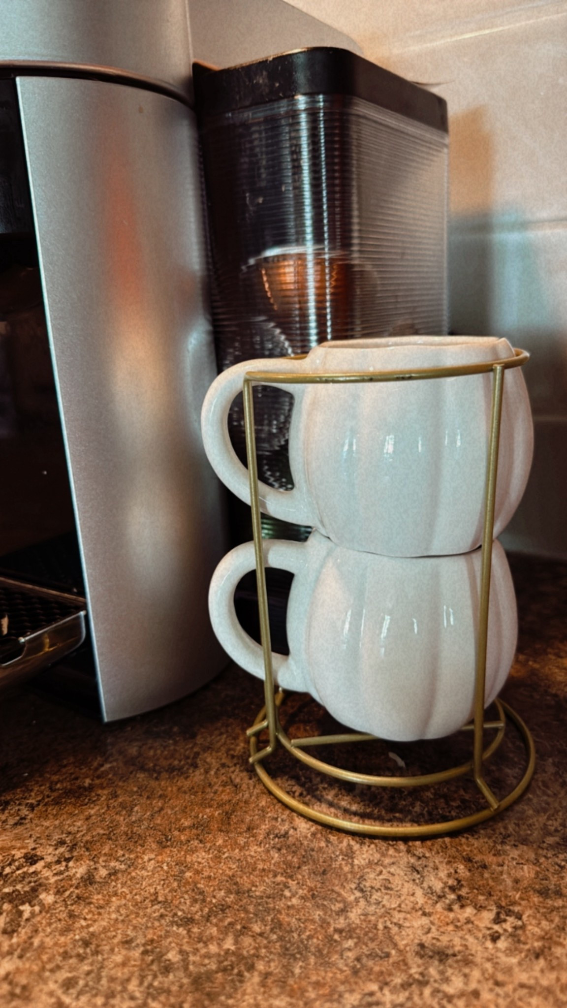 Pumpkin espresso coffee mugs - the perfect coffee bar addition 

#LTKHome #LTKSeasonal