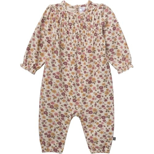 Modern Moments by Gerber Baby Girls' Ruffle Romper, Rainy Day Floral, 0-3 Months | Amazon (US)