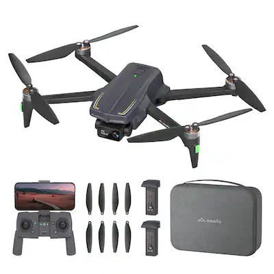 Ameta - S20 Pro 4K Drone with Camera GPS with 2 Batteries and Remote Controller - Midnight Purple | Best Buy U.S.