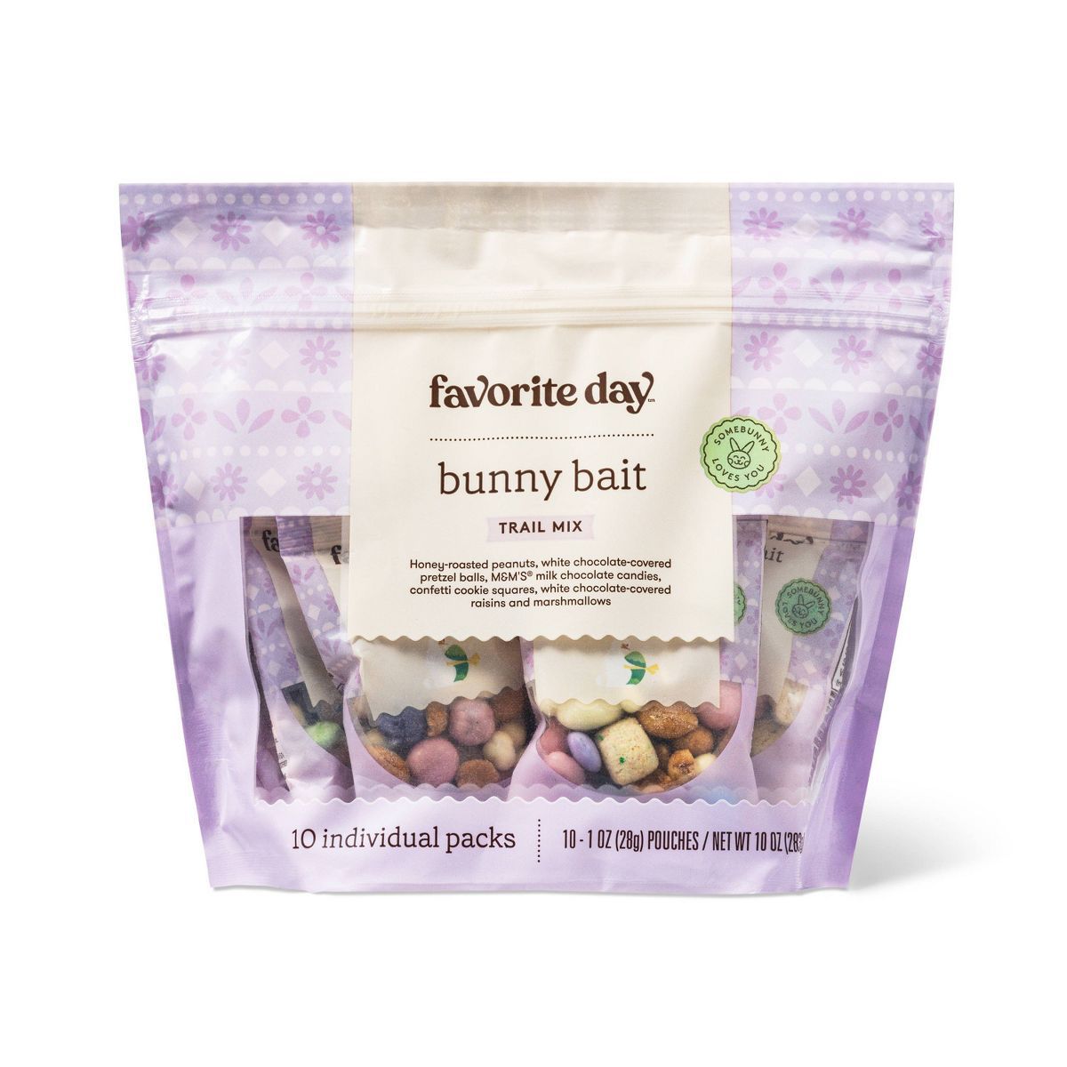 Spring Bunny Bait Trail Mix Multipack - 10oz - Favorite Day™ | Target