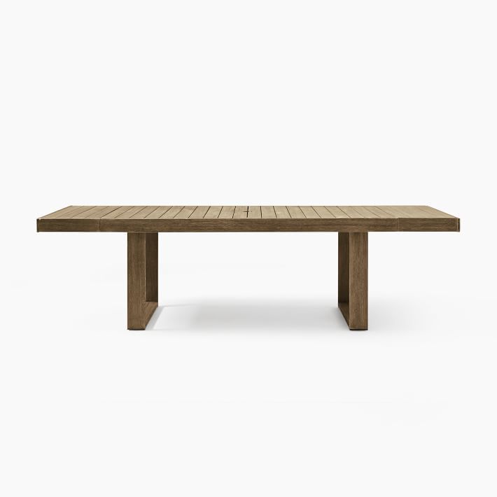 Portside Outdoor Expandable Dining Table (76.5"–106") | West Elm (US)