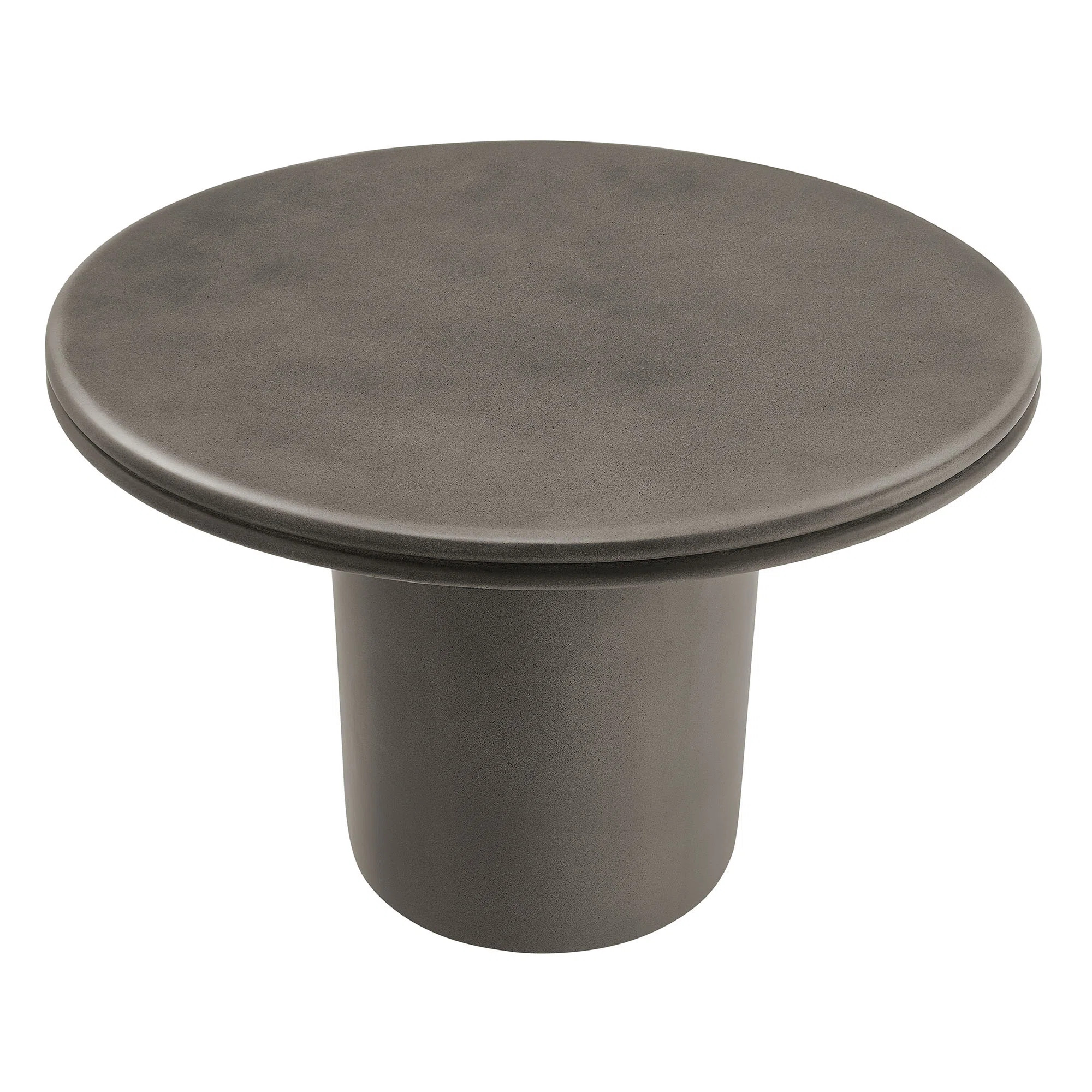 Modway Brion 48" Indoor - Outdoor Patio Concrete Round Dining Table | Wayfair | Wayfair North America
