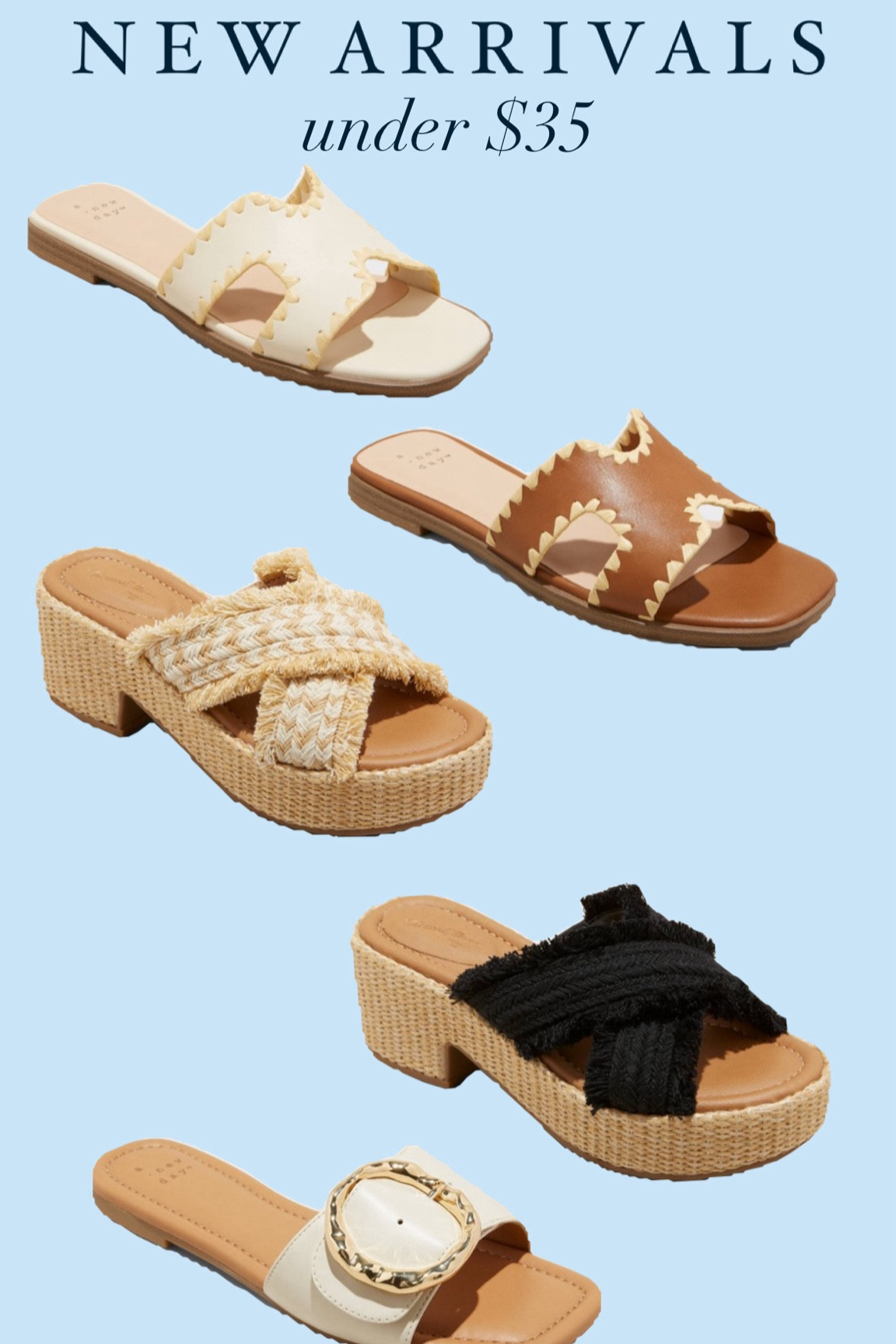 Spring shoes , women’s shoes , sandals , wedges , flats , vacation shoes , vacation wear , resort wear , spring sandal 

#LTKxTarget #LTKshoecrush #LTKfindsunder50