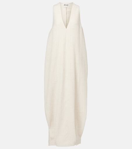 Eladia cotton and linen-blend maxi dress | Mytheresa (US/CA)