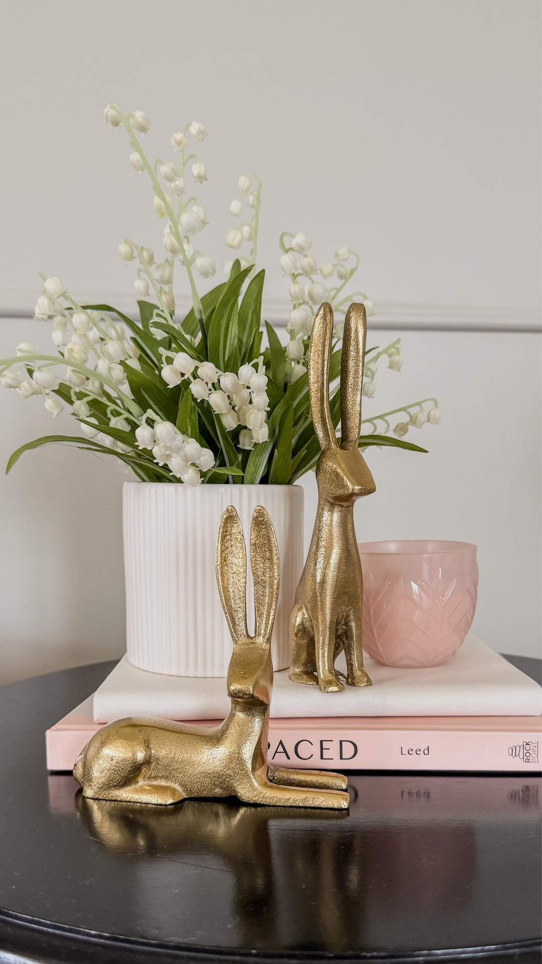 I just found the cutest gold bunnies that are quickly going out of stock!

#LTKSeasonal #LTKHome #LTKSpringSale