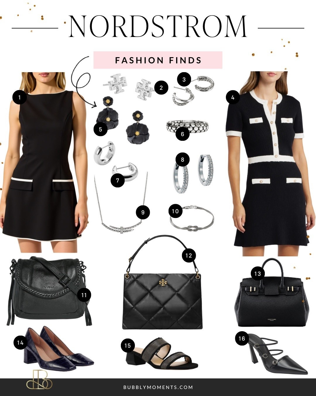 Timeless, tailored, and effortlessly polished. 🖤
These black-and-white Nordstrom finds are giving modern Parisian energy — structured dresses, statement hoops, quilted bags, and heels that mean business.

If your vibe is “quiet luxury but make it powerful,” this edit is for you.

#NordstromFinds #ChicStyle #WardrobeClassics #ElevatedEssentials

#LTKootd #LTKgrwm #LTKPetite