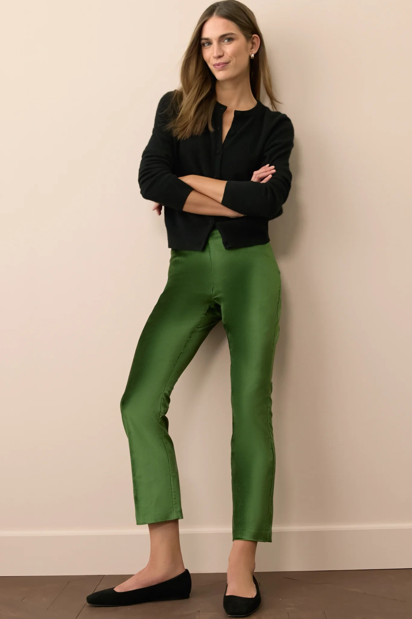 Green Velvet Ashford Pants | Tuckernuck (US)
