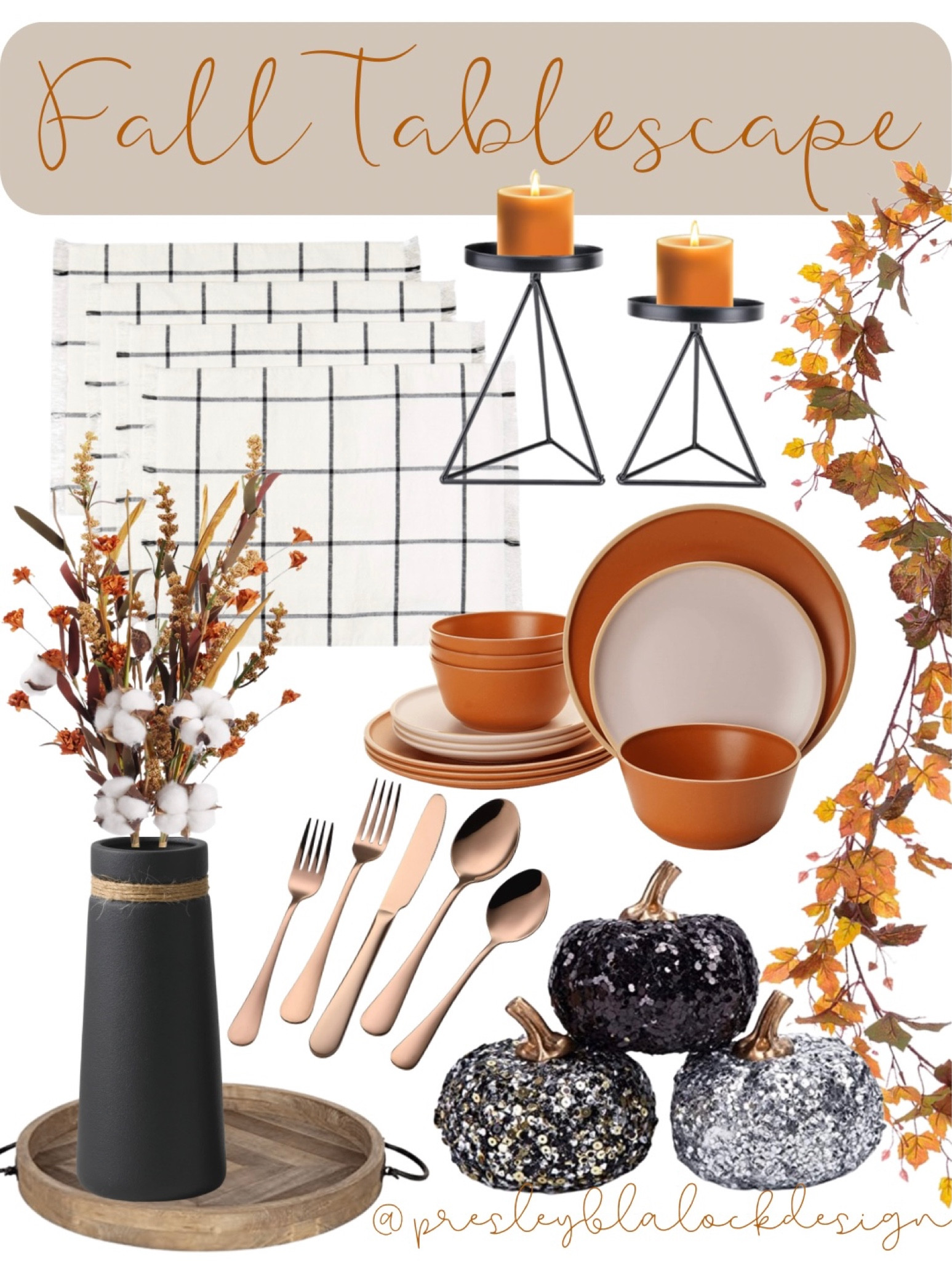 Fall Decor / Amazon Home Decor / Amazon Finds / Fall Home / Fall Tablescape / Fall Table Setting / Fall Table Decor / Amazon Deals / Autumn Decor / Modern Farmhouse Fall / Orange and Black / Halloween Decor / Thanksgiving Table Decor / Plaid Placemats / Pumpkin Decorations / Faux Fall Stems / Fall Florals / Leaf Garland  / Rose Gold 

#LTKSeasonal #LTKhome #LTKHalloween