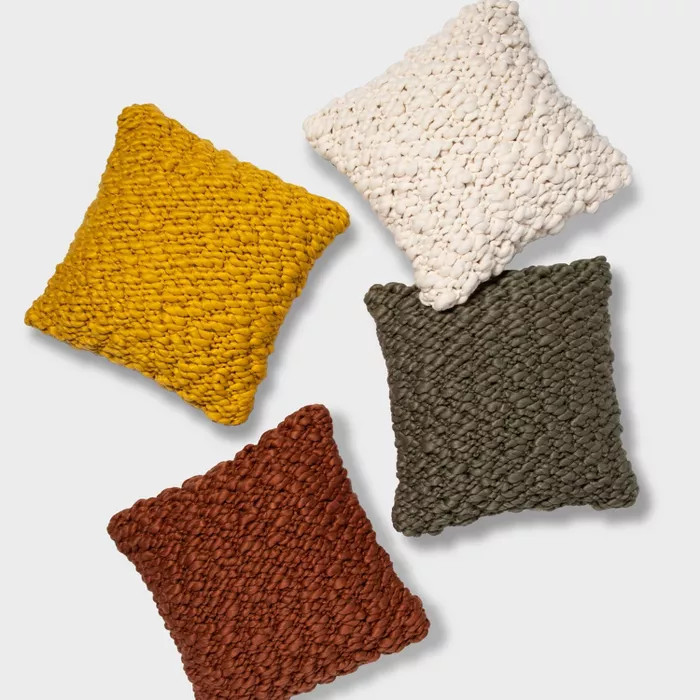 Chunky Weave Square Throw Pillow - Project 62™ | Target