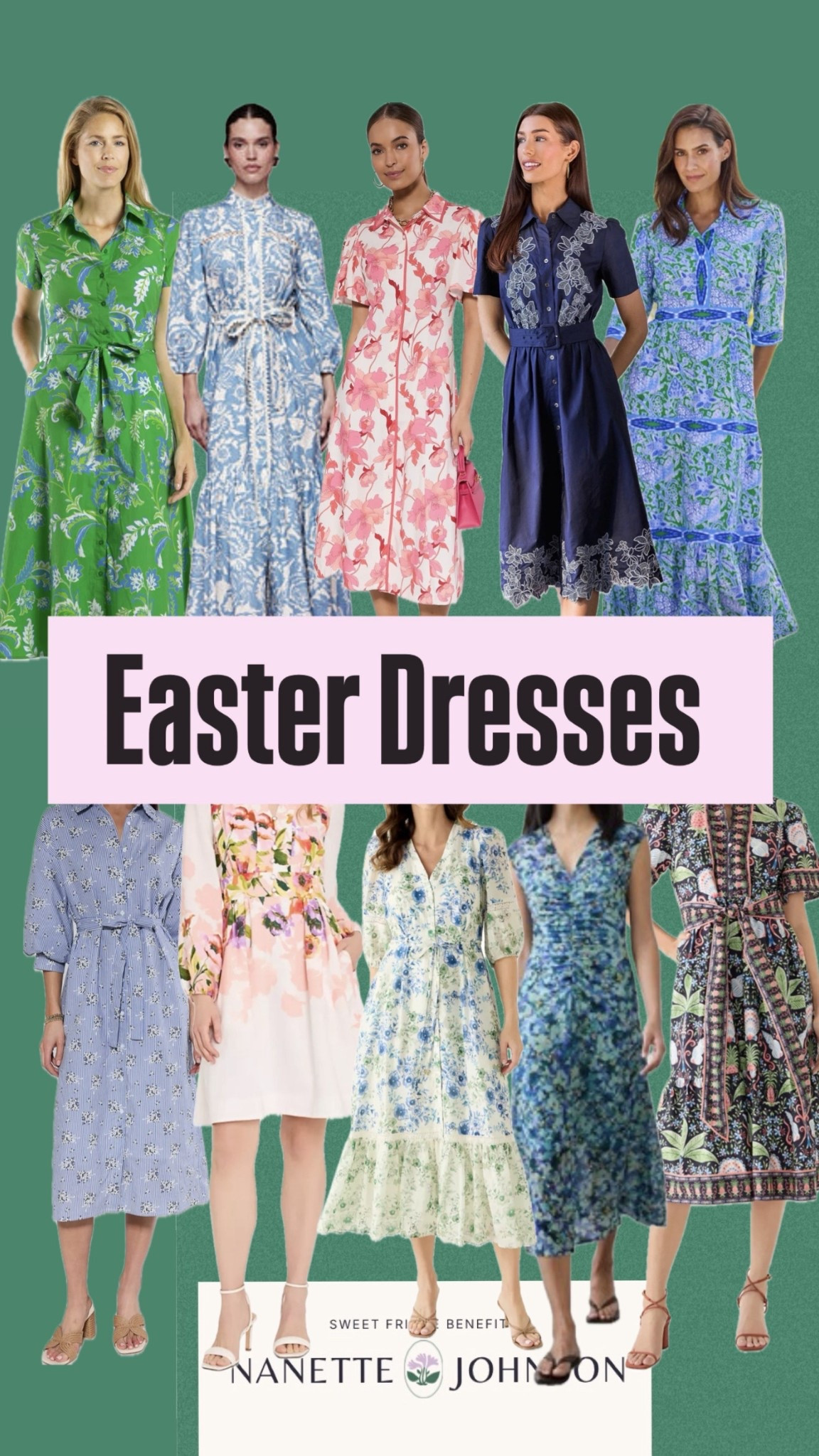 Floral Easter dresses with sleeves 
I have a couple of these on order. There’s quite a variety in brand and price point  



Modest dresses Easter dresses graduation dress Sunday dress 

#LTKWedding #LTKSeasonal #LTKOver40