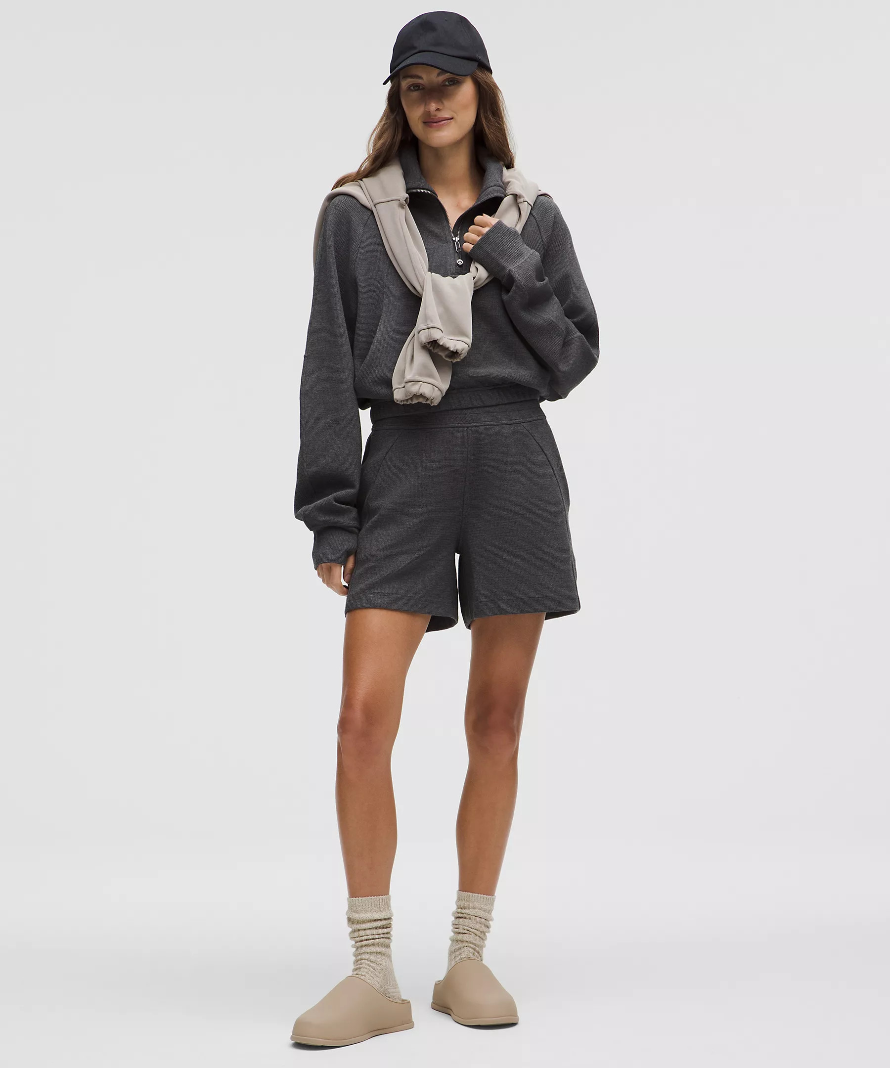 Scuba Cropped Funnel-Neck Half Zip | Lululemon (US)