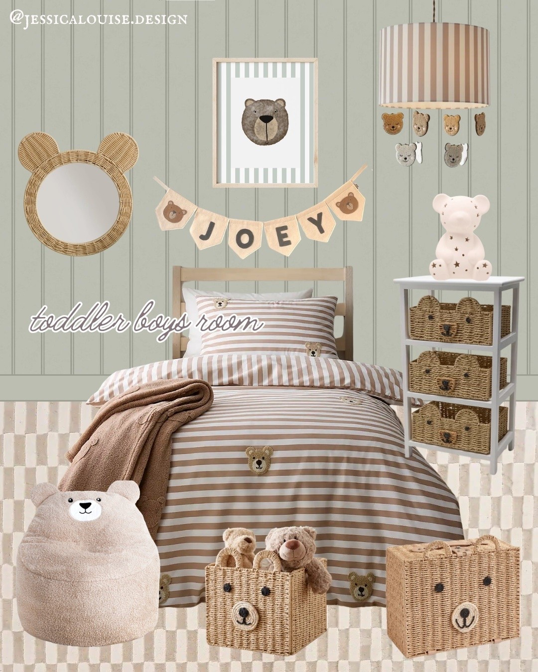 Toddler boys room 🐻 bear theme

#LTKuk #LTKbaby #LTKkids